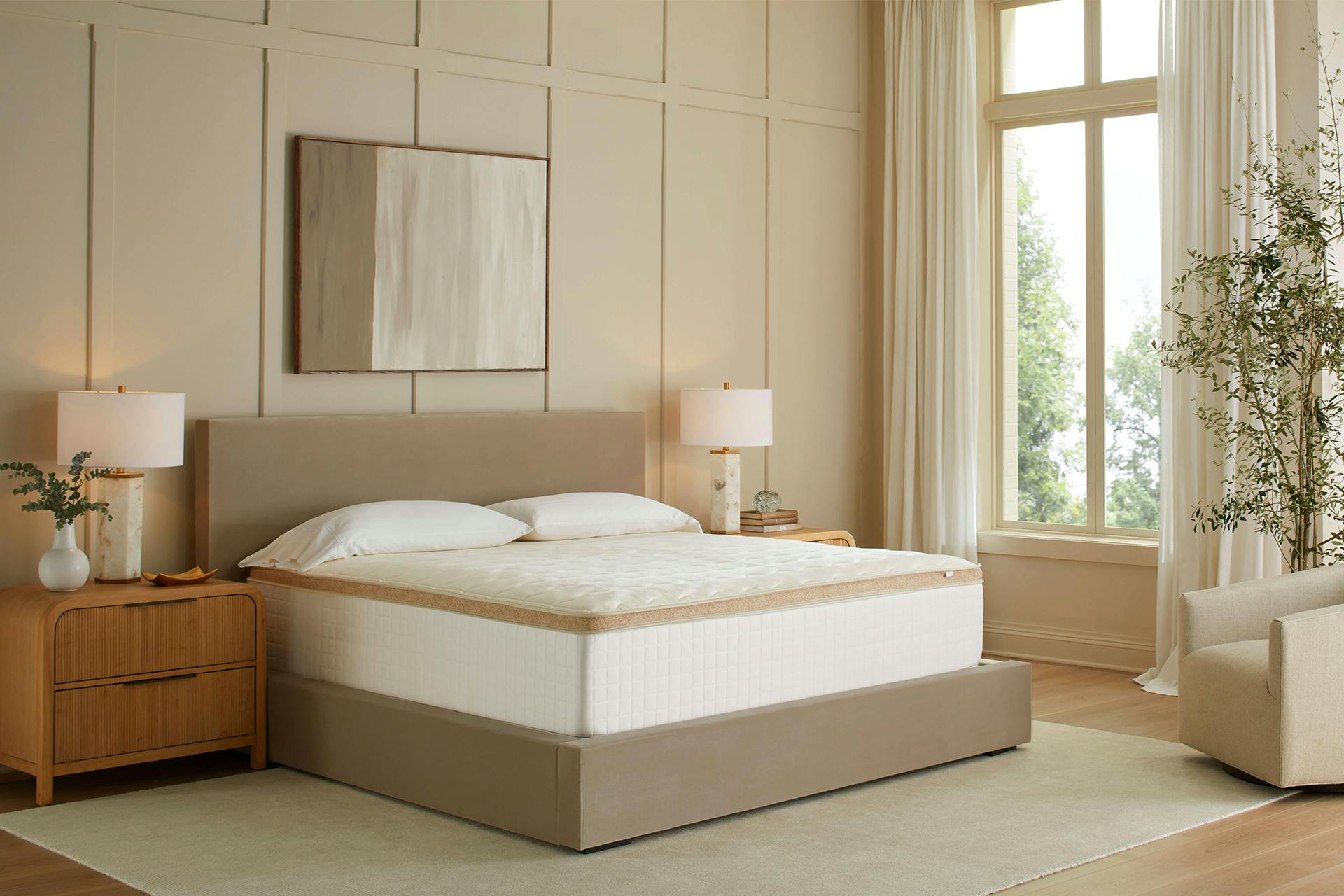 Organic Quilted Mattress Topper 6 Organic Quilted Mattress Topper