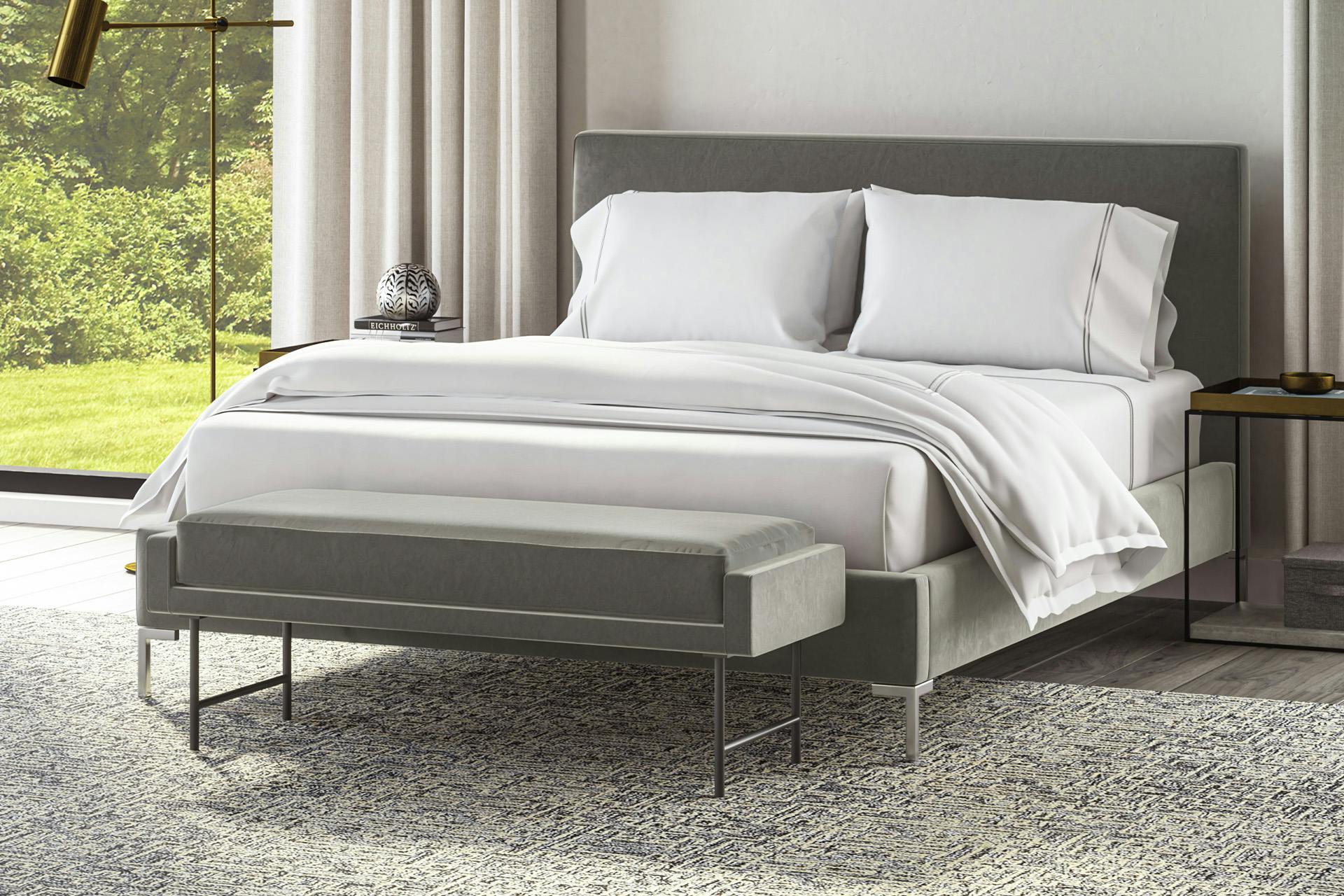 Arno Cushioned Bench 11 Arno Cushioned Bench